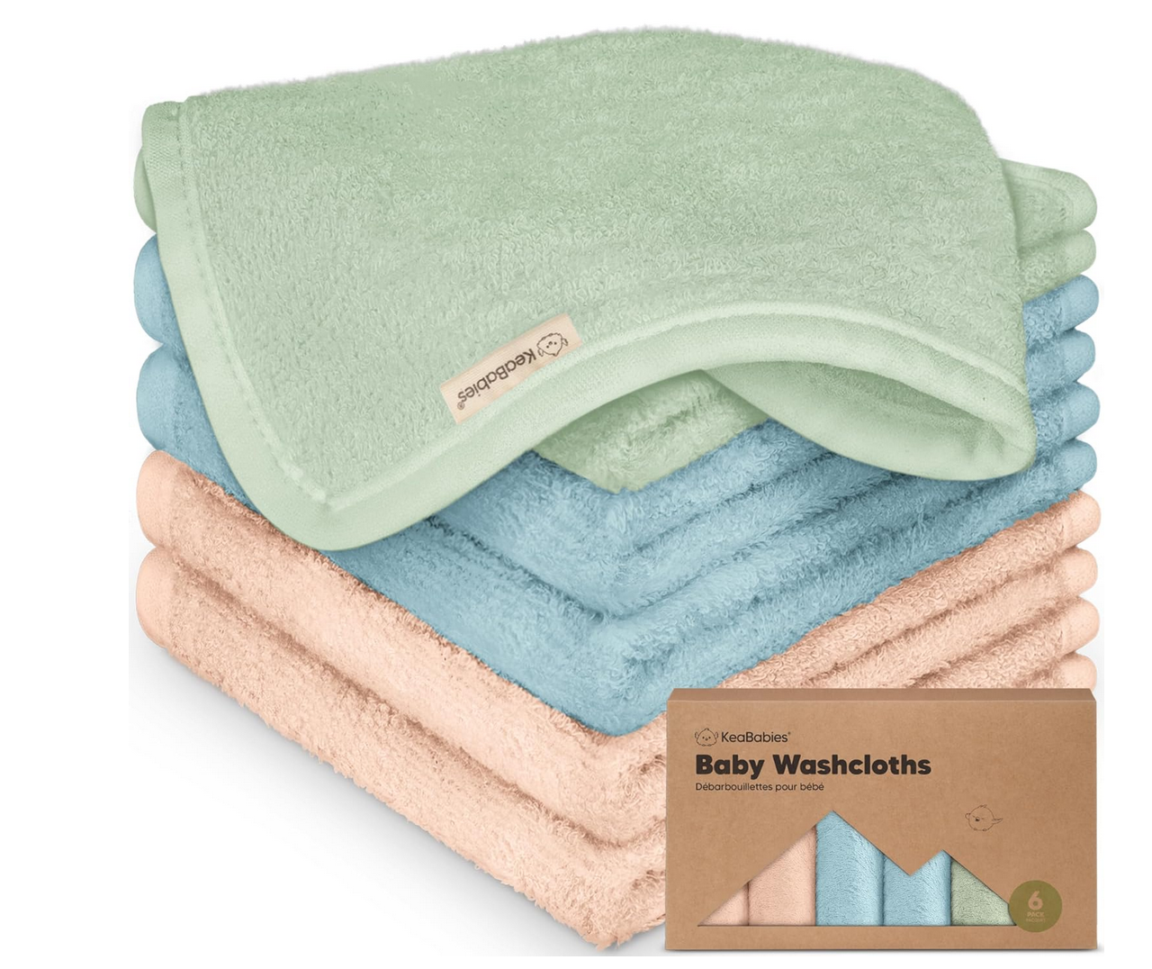 Waschlappen aus Musselin